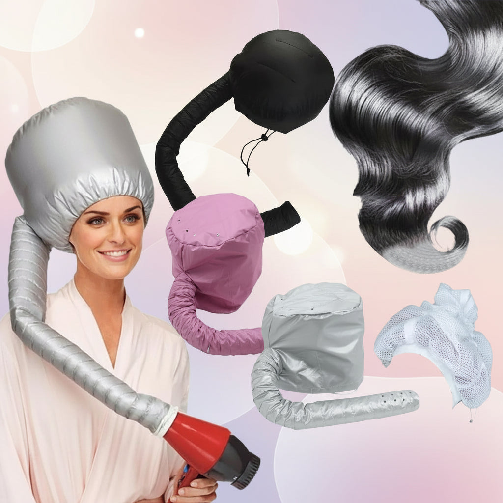 Portable Curl - Hair Bonnet Dryer Cap - Image 3