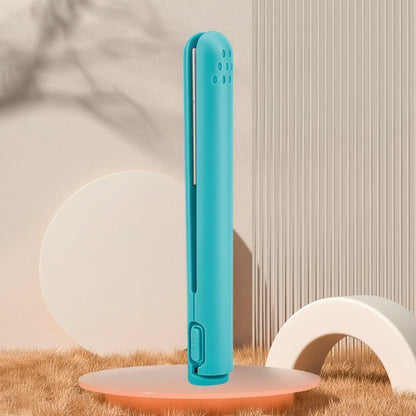 Hair Straightener Mini Ceramic Travel Curling Iron Dual Use