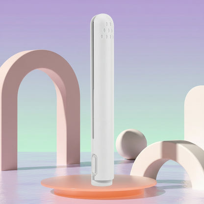 Hair Straightener Mini Ceramic Travel Curling Iron Dual Use