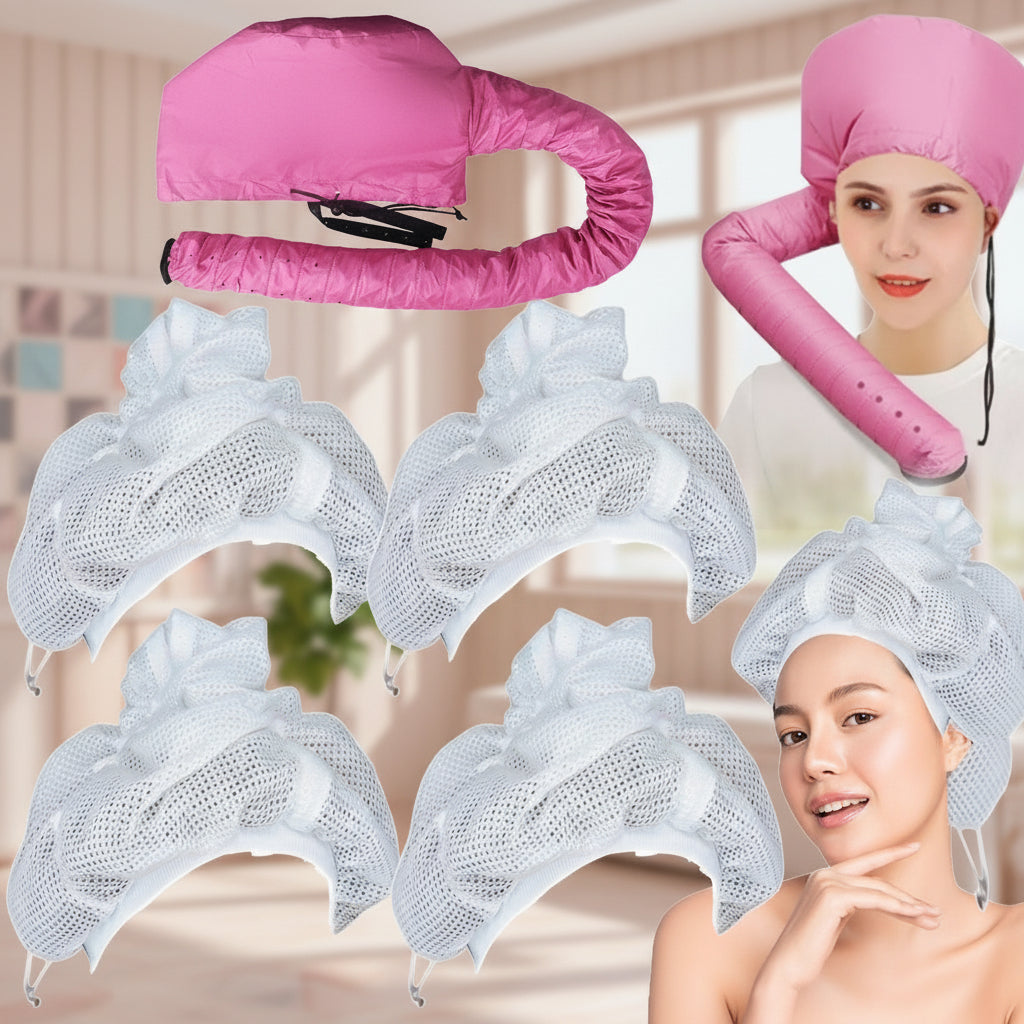 Portable Curl - Hair Bonnet Dryer Cap - Image 8