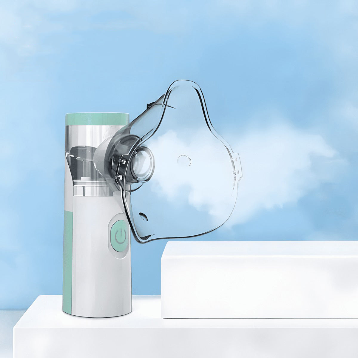 Norvo | Nebulizer for Astma Lindring | Kompakt Håndholdt Inhalator for Hjem & Reiser