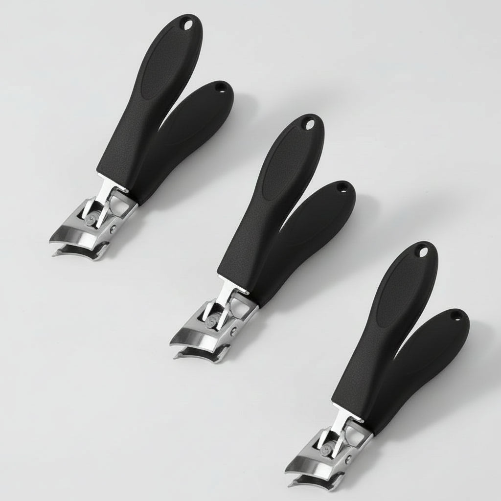 Nail Clipper Precision Wide Jaw Stainless Steel Clean Trimming