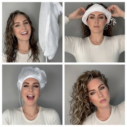 Portable Curl - Hair Bonnet Dryer Cap