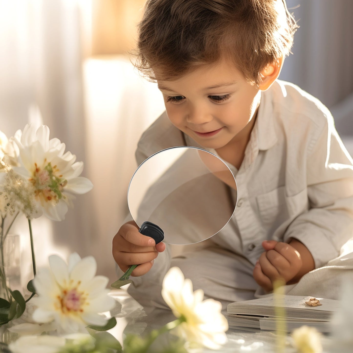 Norvo | 5X forstørrelsesglass Pro – Håndfri justerbar nakkeforstørrer for eldre og synshemmede – Perfekt for lesing, sying, håndverk og inspeksjon - Image 5