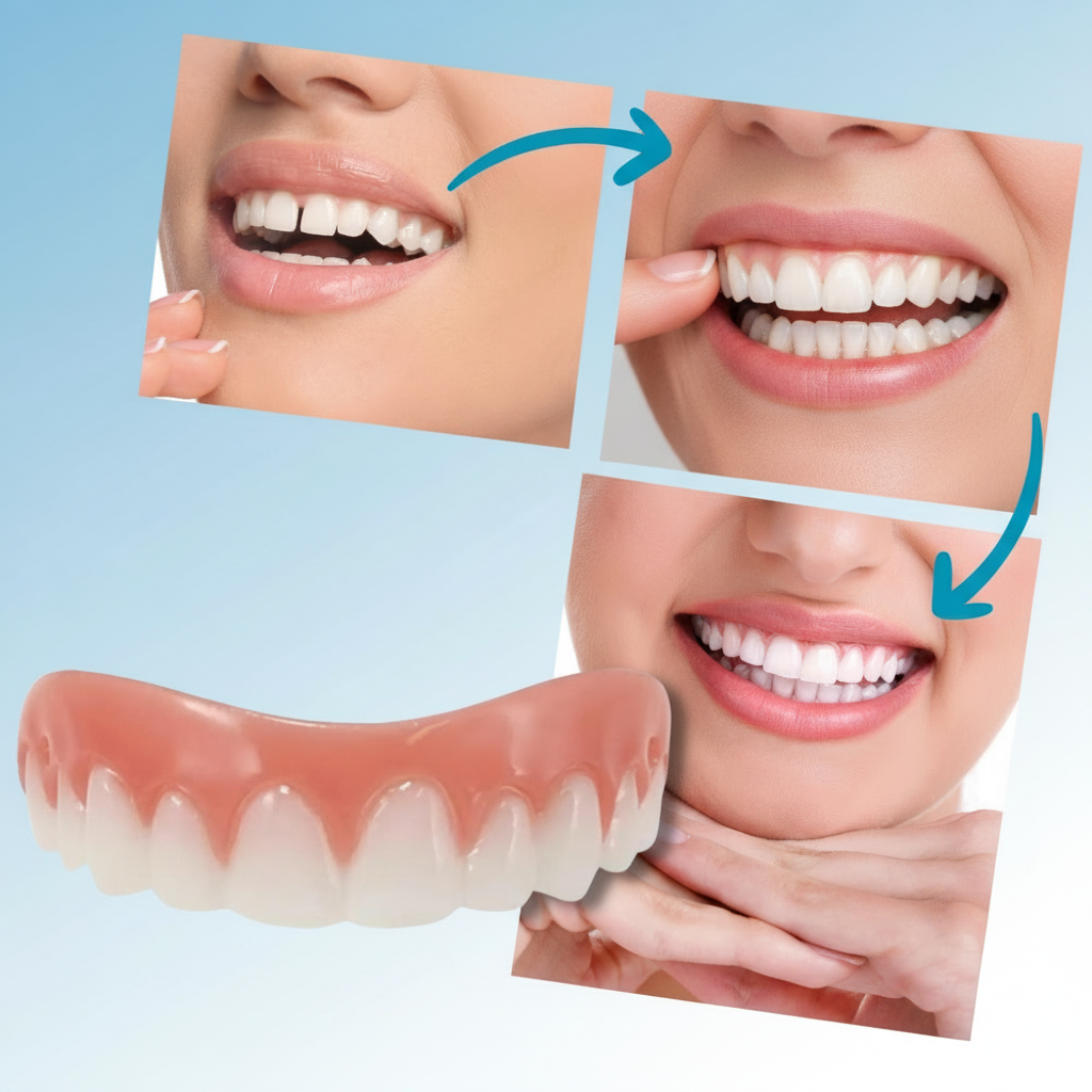 Snap On Veneer Teeth Instant Smile Cosmetic Dental Cover