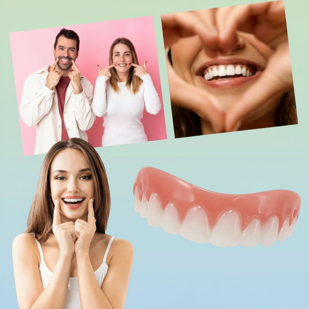 Snap On Veneer Teeth Instant Smile Cosmetic Dental Cover