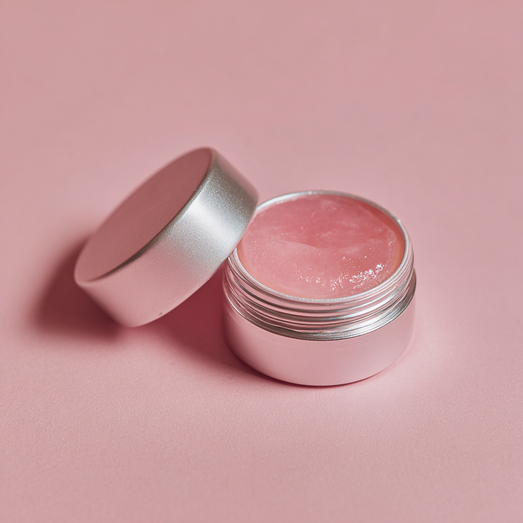 RoseQuartz Lip Balm for Natural Glow & Nourishment
